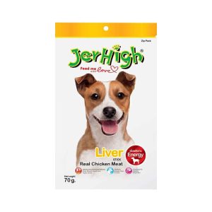 تشویقی سگ جرهای با طعم جگر | JerHigh Liver