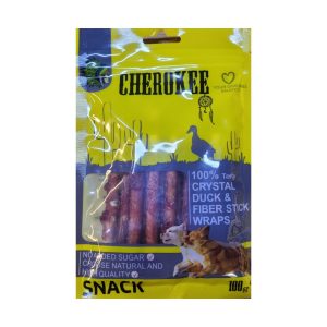 معرفی تشویقی چوپکی گوشت اردک مدل Crystal Duck and Fiber Stick Wraps