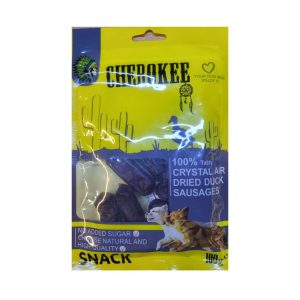 تشویقی چروکی گوشت اردک خشک‌شده کریستالی برند CHEROKEE