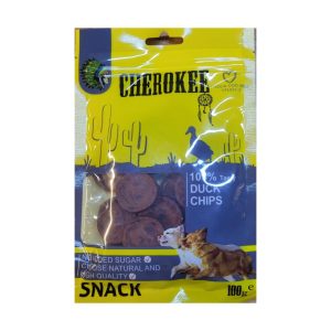 تشویقی چروکی گوشت اردک مدل Duck Chips برند CHEROKEE