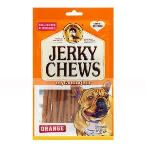 تشویقی سگ جرکی چیوز پرتقالی – Jerky Chews Orange