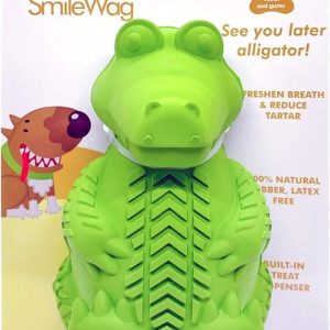 اسباب بازی جویدنی طرح تمساح SmileWag