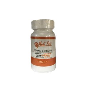 مکمل مولتی ویتامین سگ خوراکی گرین فید Medi Pet Vitamins مخصوص سگ و گربه